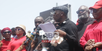 “He struck my chest without provocation” — Minority Leader accuses Police Officer of assault during protest