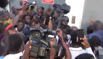 Wontumi moved to NIB custody, Bawumia arrives …