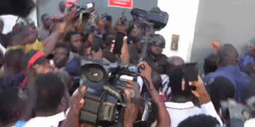 Wontumi moved to NIB custody, Bawumia arrives …