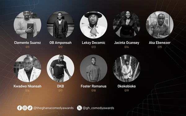 Ghana Comedy Awards 2025 promises the biggest night of laughter and star-studded performances this Saturday