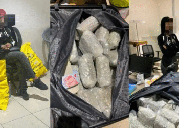 British woman arrested at KIA with 17.72kg cannabis in suitcase