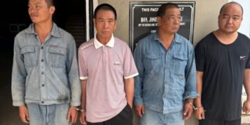 4 Chinese nationals arrested for illegal mining along Subin and Jimi rivers