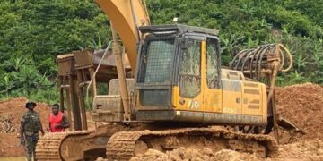 Four excavators seized in Kyebi galamsey crackdown, offenders flee