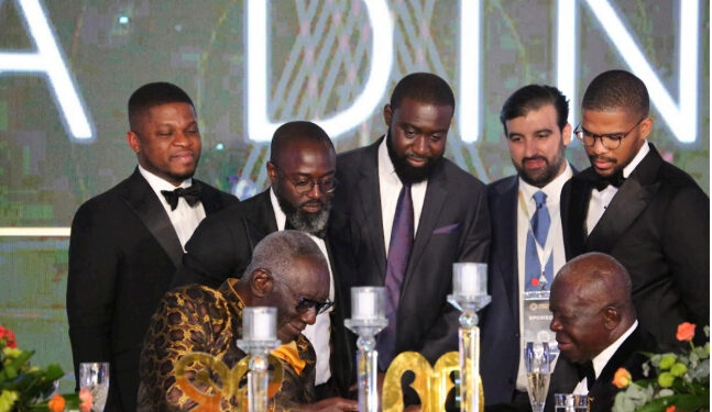 Otumfuo receives Ghana’s first-ever traceable gold bar