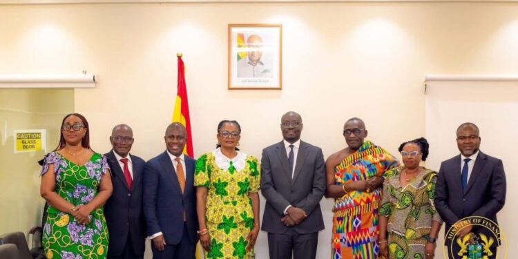 Ato Forson inaugurates new Board of Trustees for SSNIT