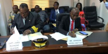 Asiedu Nketiah sworn in as Board Chairman of Ghana Ports and Harbours Authority