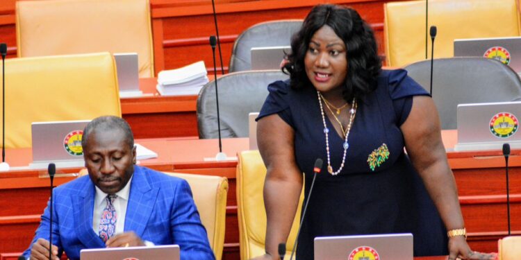 Hon. Gloria Owusu demands urgent govt action on deteriorating roads in Trobu