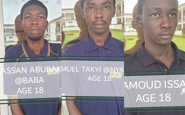 A/R: Three teens jailed over violent daytime robbery spree in Asokore Mampong