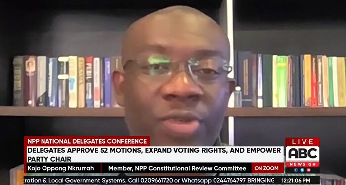 Unity takes time, especially after 16 years of single leadership – Oppong Nkrumah