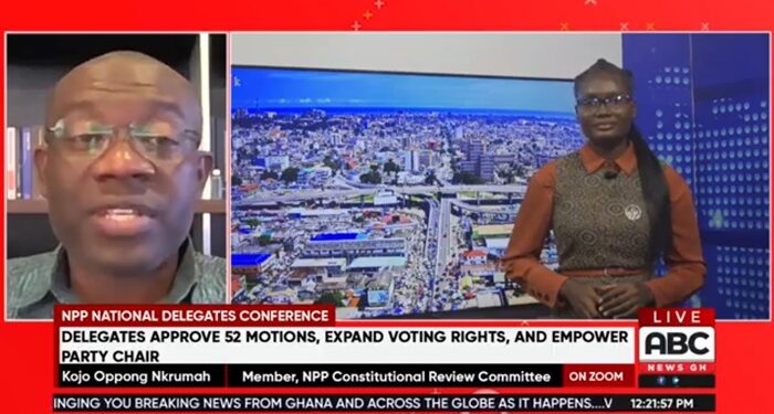 NPP Chairman outranks flagbearer at all times – Oppong Nkrumah reiterates