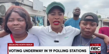 “The mandate is ours, and we are here to protect it” – Ebi Bright, NDC stalwarts storm Ablekuma North