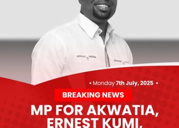 Parliament adjourns proceeding following Ernest Kumi’s demise