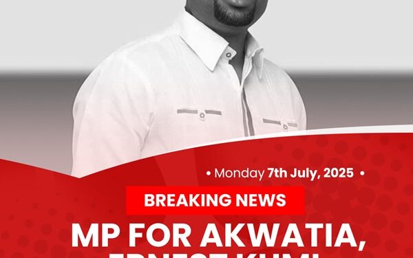 Parliament adjourns proceeding following Ernest Kumi’s demise