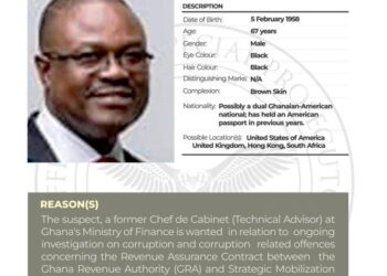 OSP declares Former Finance Ministry Advisor Ernest Akore wanted