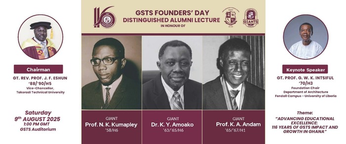 GSTS celebrates giants of excellence at Founders’ Day alumni lecture