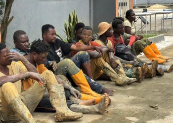 12 galamsey suspects arrested for invading GREL rubber plantations