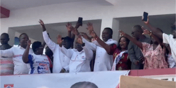 Charged scenes as Yaw Adutwum files nomination to contest NPP flagbearer race