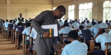 WAEC seizes invigilator’s phone at Armed Forces SHTS