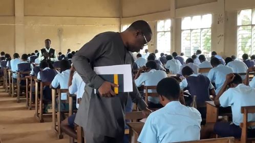 WAEC seizes invigilator’s phone at Armed Forces SHTS