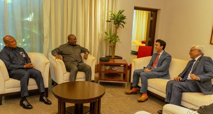 Mahama begins three-day state visit to Singapore to deepen bilateral ties