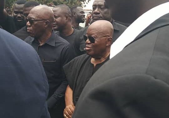 NPP leaders gather at 40-day observance of late Akwatia MP Ernest Yaw Kumi