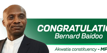 NDC’s Bernard Baidoo wins Akwatia by-election