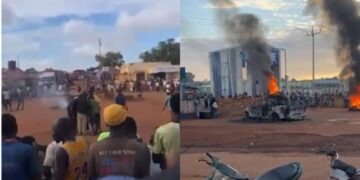 Woman dies during violent protest at Hamile border