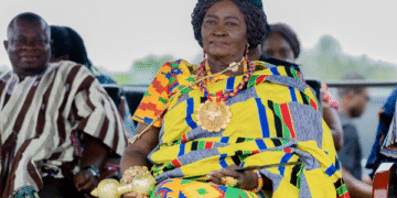 Vice President enstooled as Gyaasehen of Komenda-Edina-Eguafo-Abrem