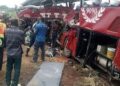 1 Dead, 37 Injured in Accra–Kumasi Highway Crash at Mankrong