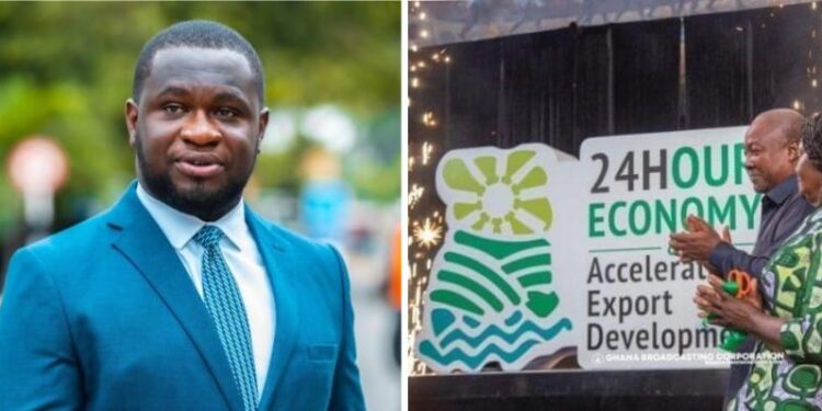 “Even the 24 Hour Economy Secretariat do not Operate 24 -Hours”  – NPP’s Aaron Asiedu Antwi