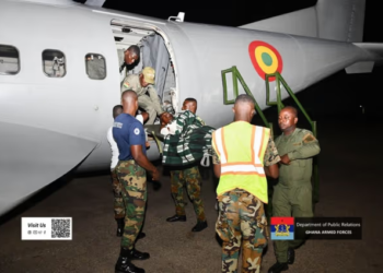 GAF Evacuates Ghanaian Survivors of Burkina Faso Terror Attack to Accra