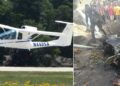 Two Pilots Feared Dead in Skyarrow Micro Light Helicopter Crash in Tema