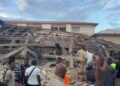 Several Worshippers Feared Trapped After Building Collapse in Accra New Town During Church Service