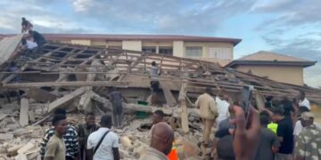 Several Worshippers Feared Trapped After Building Collapse in Accra New Town During Church Service