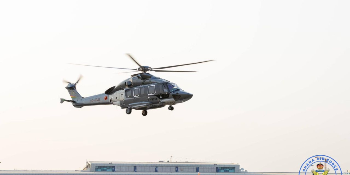 Ghana Air Force Receives New Airbus H175 Helicopter to Boost Operational Capacity