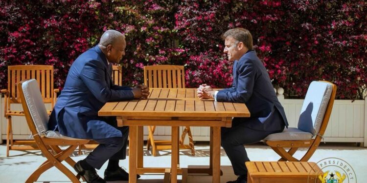 Ghana’s Economy “Doing Very Well” with Strong Indicators — Mahama Briefs Macron