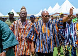 Mahama Commends Gonjaland Youth for Sustaining Peace in Savannah