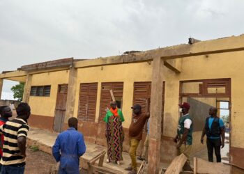 Salaga South MP Donates Roofing Sheets and Cash to Support Storm Victims