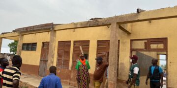 Salaga South MP Donates Roofing Sheets and Cash to Support Storm Victims