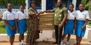 Oforikrom MCE Delivers Streetlights to Mancelle Girls’ SHS to Enhance Safety