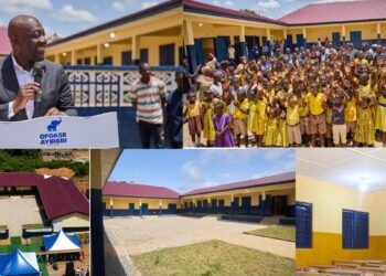 Oppong Nkrumah Delivers Big on Education; Hands Over 9th School to Constituents in 9yrs