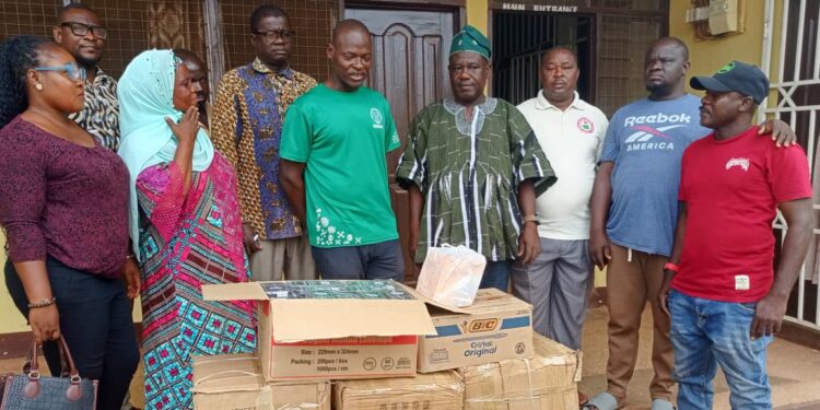 Salaga-South MP Supports 1,155 BECE Candidates with Examination Materials and Feeding Initiative