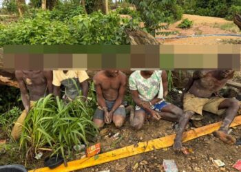 10 Illegal Miners Arrested in Oda River Forest Reserve