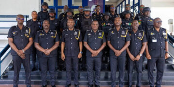 IGP Promotes 7 Officers for their Role in Foiling Robbery Attack in Tema
