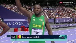 Cameroon’s Emmanuel Eseme Wins Men’s 100m Gold as Ghana’s Saminu and Amoah Miss Top Three Finish