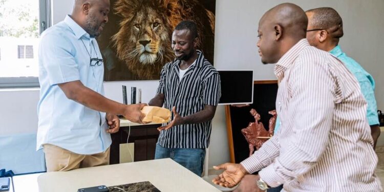 Ibrahim Mahama Gifts Xenophobia victim GH¢200,000, Pledges to Set Up Cement Distribution Business for Him