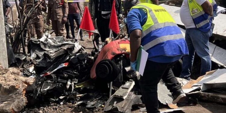 Engine Failure and Pilot Distraction from Phone Calls Contributed to the Tema Aircraft Crash that Killed 2 Brothers – AIB Report