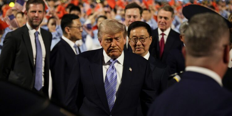 Trump Arrives in China for High-Stakes Talks With Xi Jinping