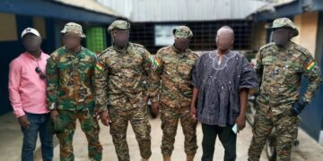 Six Arrested In Agona Swedru for Allegedly Posing as Security Operatives