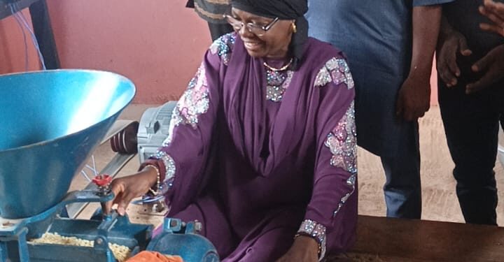 MP for Salaga South Commissions Grinding Mill for Kitoe Community to Ease Women’s Burden